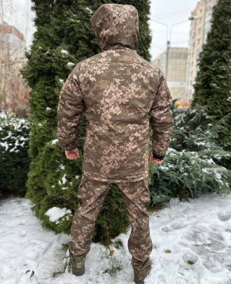 Зимовий теплий та водонепроникний костюм Omni-Heat (куртка + штани)
Розміри в на. . фото 11