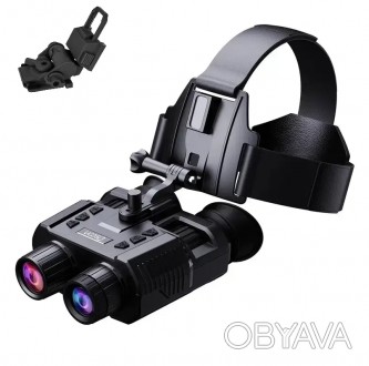 Бинокулярный прибор ночного видения на голову Dsoon NV8000 (до 400м в темноте) +. . фото 1