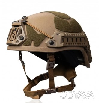 Баллистический кевларовый шлем Sestan Busch BK-ACH-HC класс IIIA NIJ (Койот) S