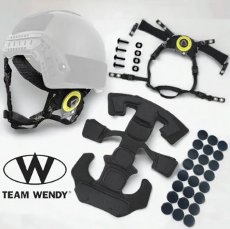 Универсальная система креплений для шлема Wendy system с подушками
Подвесная сис. . фото 3