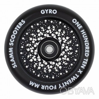Slamm Gyro 110 mm – лёгкое и прочное колесо для трюковых самокатов. Идеально для. . фото 1