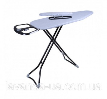 Гладильная цельнометаллическая доска с розеткой, Складная напольная перфорирован. Одесса. фото 1