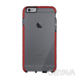 Противоударный чехол Tech21 Evo Mesh Smokey/Red для iPhone 6/6s Plus предоставит. . фото 1