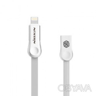 Кабель Nillkin Plus III Micro USB + Lightning to USB White имеет три порта Micro. . фото 1