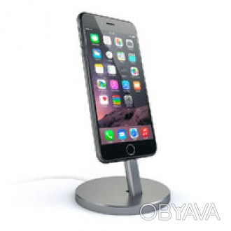 Док-станция Satechi Aluminum Lightning Charging Stand для iPhone/iPod отличается. . фото 1