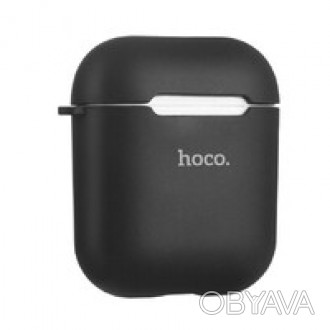 TPU чехол HOCO Soft Case для Apple Airpods станет отличной защитой при небольших. . фото 1