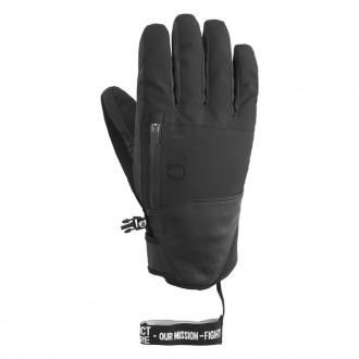 Picture Organic Madson – теплые и практичные мужские перчатки с карманом на молн. . фото 2