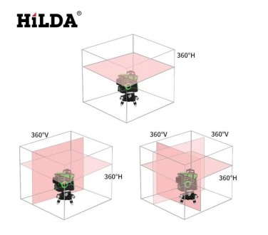 Лазерный уровень нивелир hilda 3D - это высокоточный лазерный нивелир.
 
Осепост. . фото 6