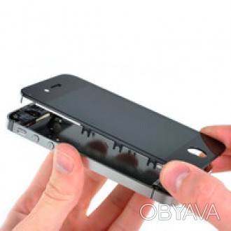 Если в результате сильного удара о твердую поверхность, дисплей iPhone 4/4S разб. . фото 1