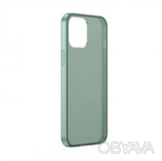 Силиконовый чехол BASEUS Frosted Glass Phone Case для iPhone 12/12 Pro обезопаси. . фото 1