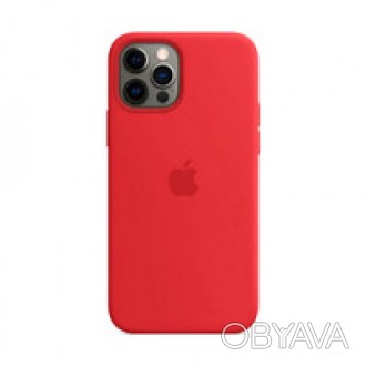 Силиконовый чехол iLoungeMax Silicone Case MagSafe для iPhone 12 Pro Max OEM (c . . фото 1