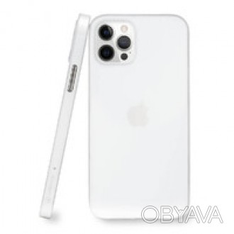 Чехол oneLounge 1Thin 0.35mm White для iPhone 12 Pro Max — это супертонкий. . фото 1