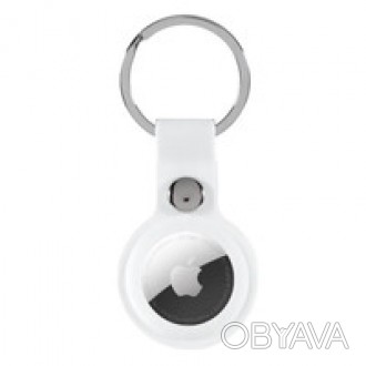 Силиконовый брелок с кольцом iLoungeMax Silicone Keychain Case для AirTag &mdash. . фото 1