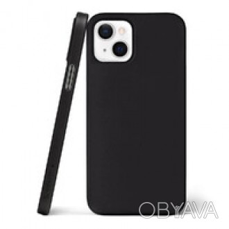 Чехол oneLounge 1Thin 0.35mm Black для iPhone 13 — это супертонкий и прочн. . фото 1