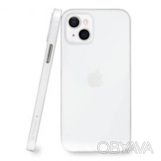 Чехол oneLounge 1Thin 0.35mm White для iPhone 13 — это супертонкий и прочн. . фото 1