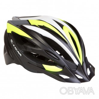 Шлем велосипедный с козырьком СIGNA WT-068 L (58-61см). . фото 1