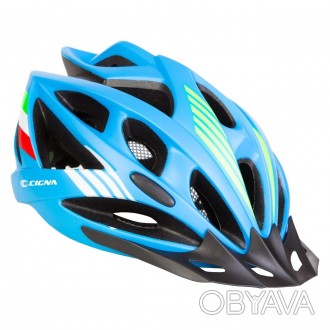 Шлем велосипедный с козырьком СIGNA WT-036 
 Размер: М (54-57см); L (58-61см)(кр. . фото 1