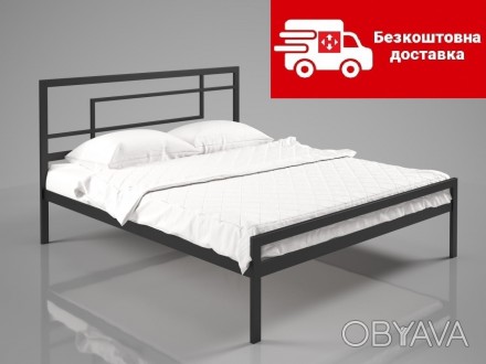 Кровать Хайфа 140*200 металлическая LOFT