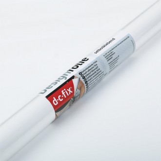Самоклеюча дизайнерська плівка «Uni Lacquer White » від dc-fix® імітує лакове гл. . фото 3