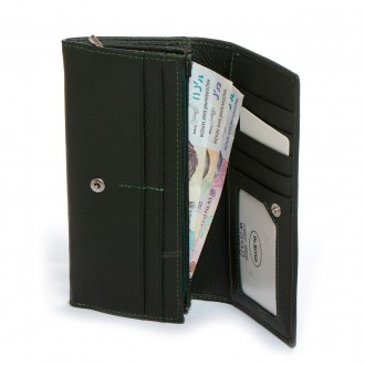Великий полегшений жіночий гаманець Dr.Bond. Виготовлений із натуральної м'якої . . фото 3