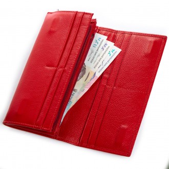 Великий полегшений жіночий гаманець Dr.Bond. Виготовлений із натуральної м'якої . . фото 5