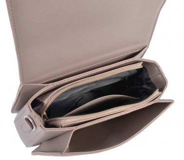Сумка Жіноча 822
 Жіноча сумка. Закривається на блискавку та клапаном на магніті. . фото 5