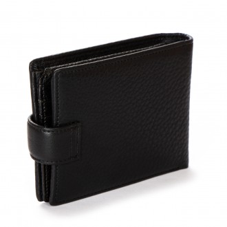 Чоловічий шкіряний гаманець Bretton, серія Black Edition. Виготовлений із м'якої. . фото 7