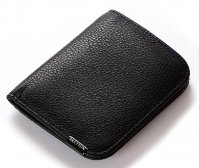 Мужской кожаный кошелек Bretton, серия Black Edition. Изготовлен из мягкой натур. . фото 2