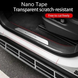 Стрічка Nano tape, прозора водостійка багаторазова нано-стрічка, міцний липкий к. . фото 6