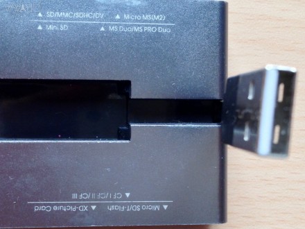 Mini Multi in One Memory Card Reader USB hub Siyoteam SY-660 Aluminum case 15 in. . фото 5