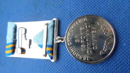 Медаль 15 років сумлінної служби Збройні Сили України №324. . фото 3
