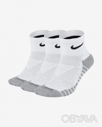 Носки Nike U NK EVERYDAY MAX CUSH ANKLE поєднують у собі вологопоглинаючу тканин. . фото 1