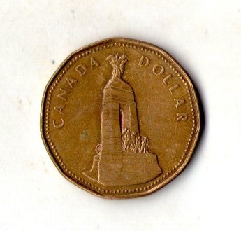 Canada Канада 1 Dollar 1994 рік №342. . фото 2