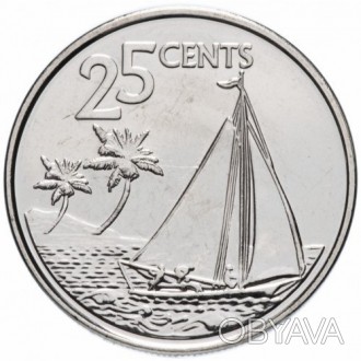 Багамські острови 25 центів 2007-2015 №291. . фото 1