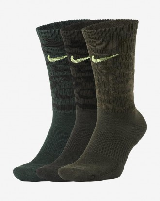 Шкарпетки Nike EVERYDAY PLUS CUSH CREW нижня частина з товстого махрового матері. . фото 2