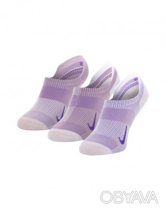 Шкарпетки Nike EVERYDAY PLUS LTWT NS виготовлений з високоякісного поліестеру та. . фото 1