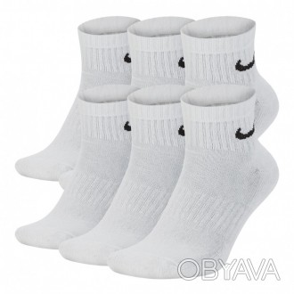 Шкарпетки Nike EVERYDAY CUSH ANKLE м'який, повітропроникний матеріал з вологовив. . фото 1