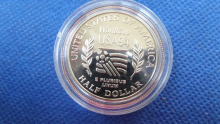 США ½ доллара, 1994 Чемпионат мира по футболу 1994. . фото 3