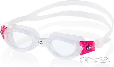 PACIFIC JR – це моноблочні окуляри для плавання, лінзи яких з'єднані між собою е. . фото 1