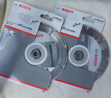 Продам новый алмазный диск/отрезной круг Bosch Professional for Concrete 150-22,. . фото 2