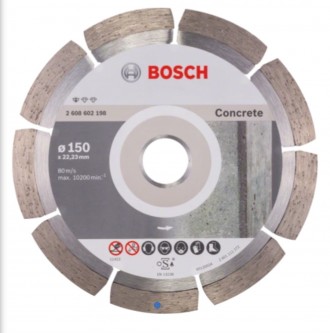 Продам новый алмазный диск/отрезной круг Bosch Professional for Concrete 150-22,. . фото 3