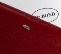Кошелек кожа DR. BOND W38 Red
Женский кожаный кошелек клатч на молнии Dr.Bond. З. . фото 4