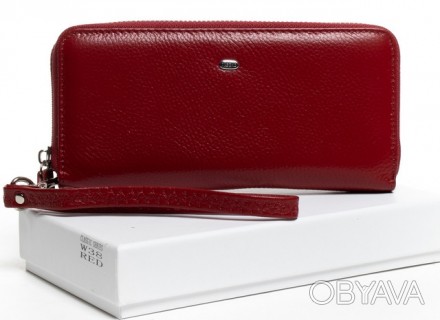 Кошелек кожа DR. BOND W38 Red
Женский кожаный кошелек клатч на молнии Dr.Bond. З. . фото 1