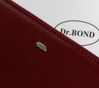 Кошелек кожа DR. BOND W38 dark-red
Женский кожаный кошелек клатч на молнии Dr.Bo. . фото 4