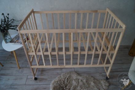 Екологічність - це перше слово, яким можна охарактеризувати дитяче ліжечко Мрія . . фото 3