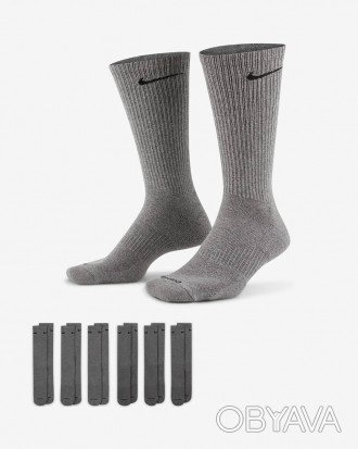 Шкарпетки Nike Everyday Plus Cushioned Socks забезпечують комфорт під час тренув. . фото 1