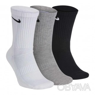 Шкарпетки Nike EVERYDAY CUSH CREW нижня частина з товстого махрового матеріалу п. . фото 1