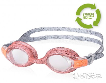 Цільні окуляри Amari Reco, призначені для юних плавців, оснащені гнучкою і міцно. . фото 1