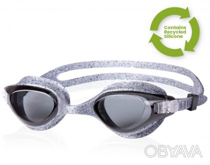 VEGA - цільні окуляри для плавання, в яких лінзи з'єднані гнучкою переніссям. Ущ. . фото 1