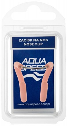 Зручний затискач для носа для плавання від Aquaspeed, укомплектований футляром д. . фото 3